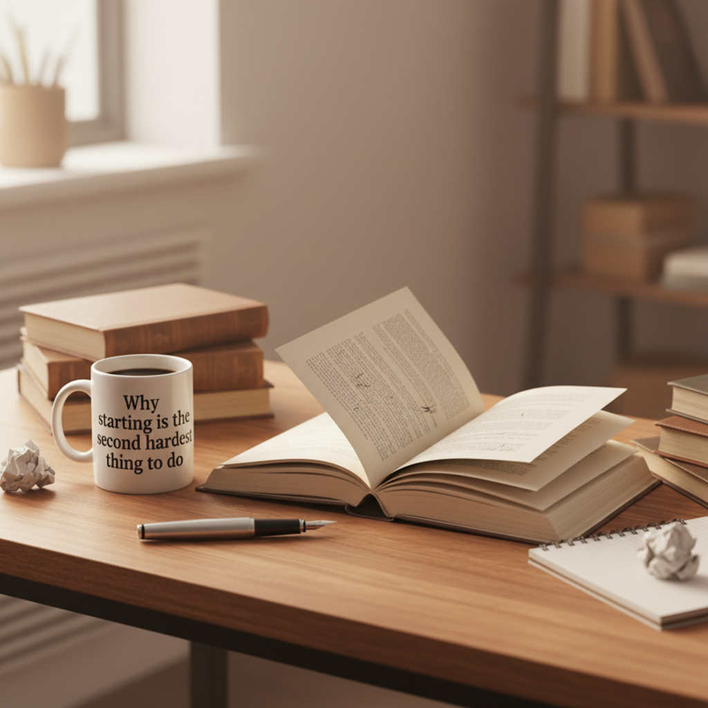 Writing a New Book | Why Starting is the Second Hardest Thing to Do​